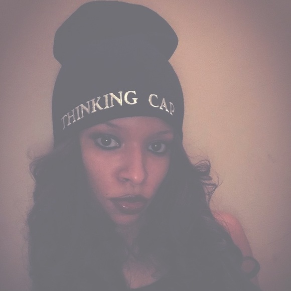 Thinking Cap Black Beanie - Picture 3 of 3